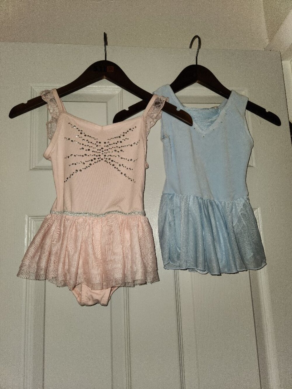 Girls Ballet Dance Leotard Dress Lot Size 6 Pink Blue Dress Up Costumes